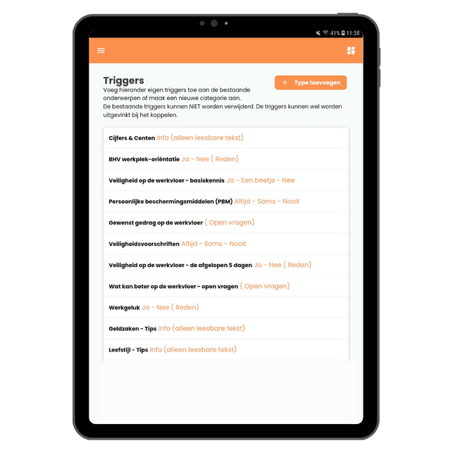 Safety Triggers database