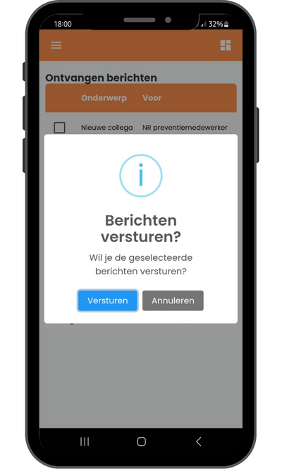 Safety Triggers bericht versturen
