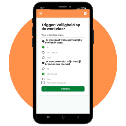 Safety Triggers registreren